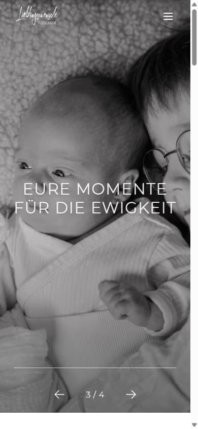 Lieblingsmensch Fotografie mobil