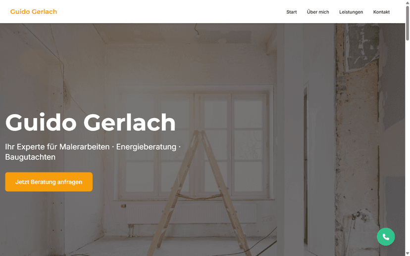 Malermeister Gerlach – Desktop