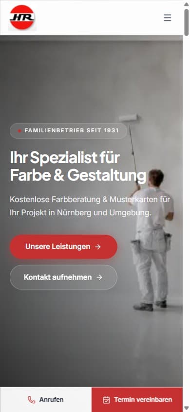 Röschlein Malergeschäft mobil
